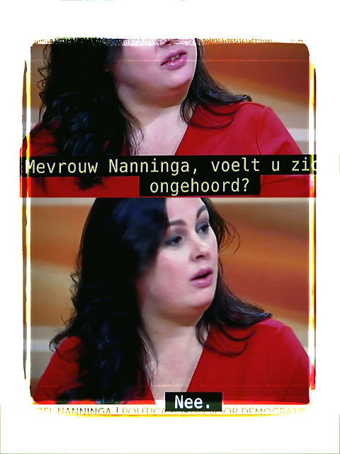 Niet-ongehoorde dame