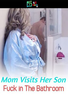 Mom Visits Her Son Love in The Bathroom