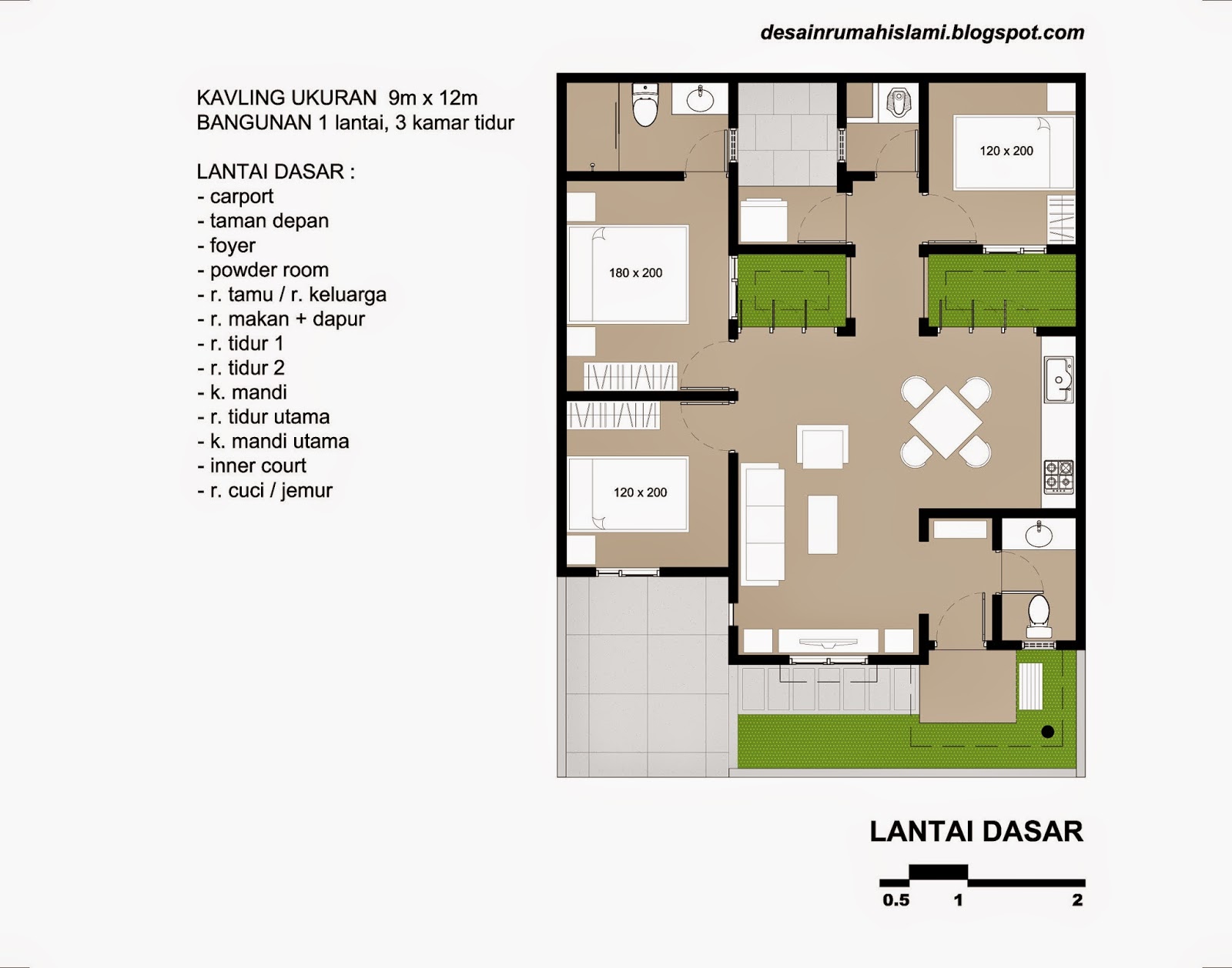 Desain Rumah Islami