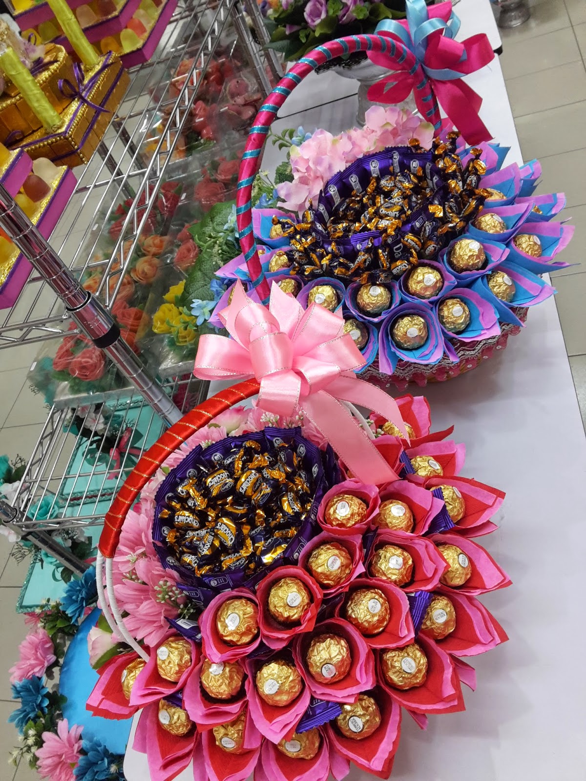 KOLEKSI GUBAHAN  HANTARAN Paten baru gubahan coklat 