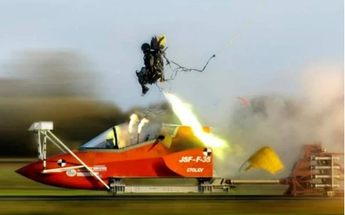 Only on the F-35B Lightning II, is the Auto Eject System Capable of Ejecting the Pilot Automatically
