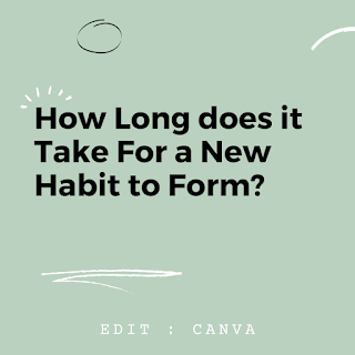 How Long does it Take for a New Habit to Form?