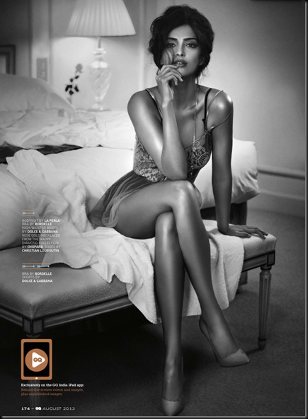 Sonam Kapoor – GQ India august-2013-issue