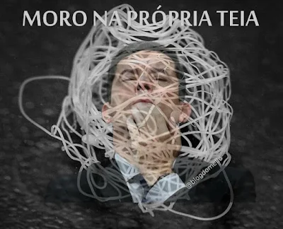 Moro preso na propria teia