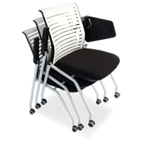 Tablet Arm Training Room Chair That Can Be Stacked