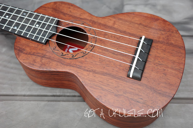 Risa Koa Soprano Ukulele body