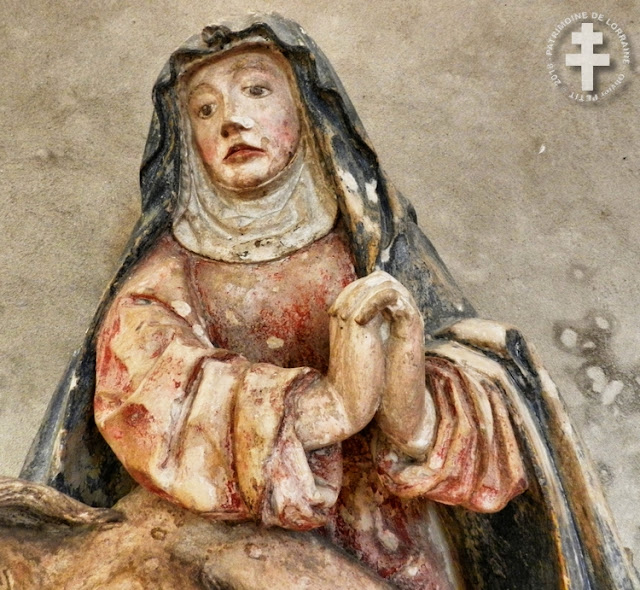 MIRECOURT (88) - Pietà (XVIe siècle) de la Chapelle de la Oultre