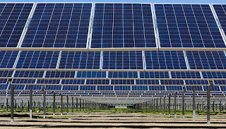 Solar power plant (Credit: Tucson Electric Power) Click to Enlarge.