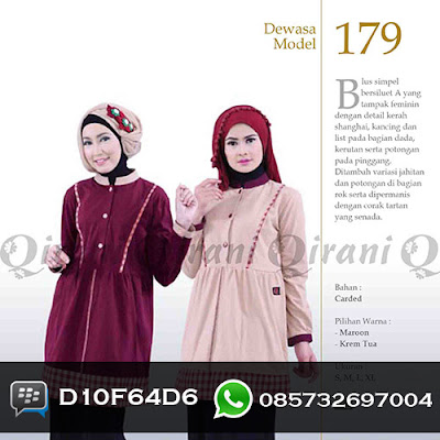 jual gamis qirani surabaya termurah