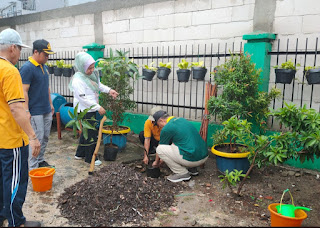 Kelurahan Tanjung Priok Ciptakan Lokasi Urban Farming  dan Andalkan maggot  Pengolah Sampah Organik