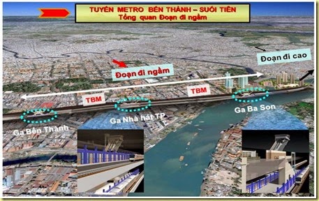 toan canh tau điện ngầm ben thanh stiên