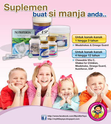 Suplemen Shaklee untuk kanak-kanak