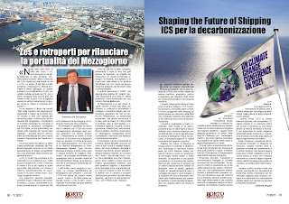 LUGLIO 2021 PAG. 31 - Shaping the Future of Shipping ICS per la decarbonizzazione