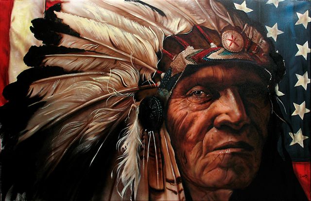 Red Native American Indian Photos