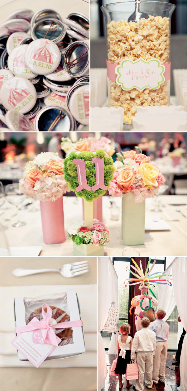 How beautiful and fun is this circusthemed wedding