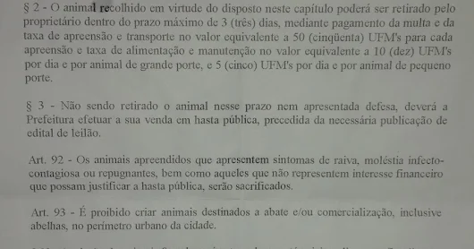 Prefeito Municipal de Tutoia deve baixar essa semana o Decreto de Lei na edida dos Animais Soltos na Ruas