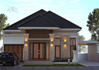 model teras rumah minimalis terbaru