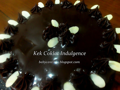 BLoG NaZa & SaKuRa: Kek Coklat Indulgence