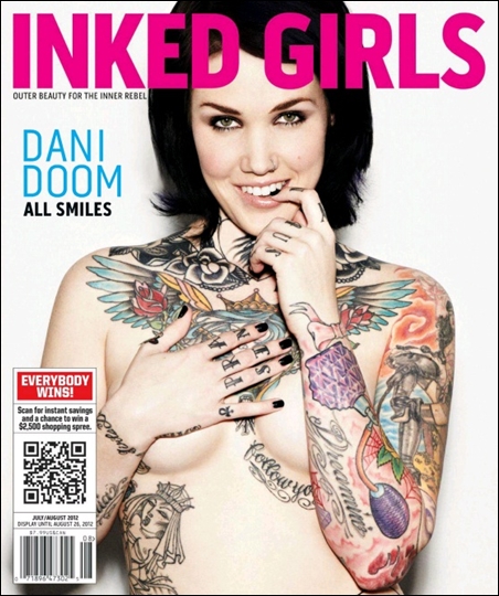 Inked the magazine of pop culture and music for people that enjoy tattoo 