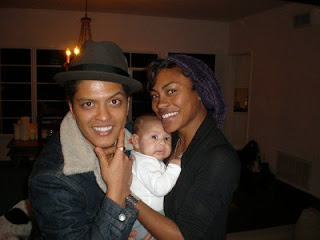 Bruno mars girlfriend and baby