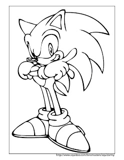  sonic the hedgehog coloring pages