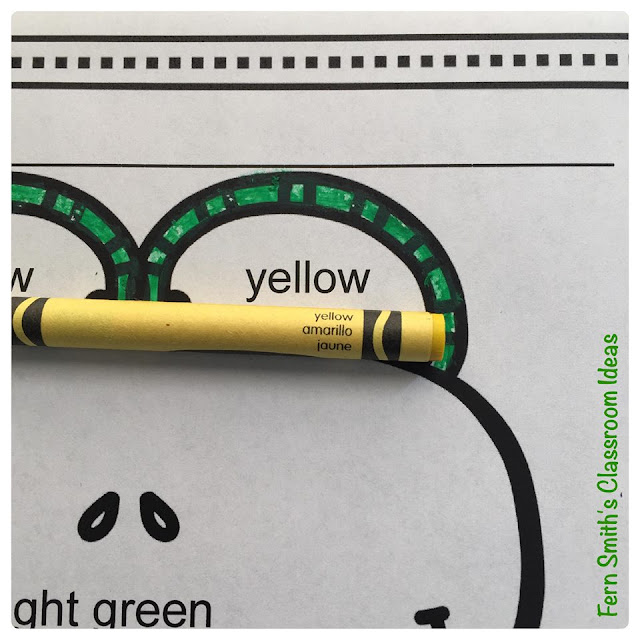 Using Crayons To Teach Non-English Speaking Students During Their First Few Days With You.