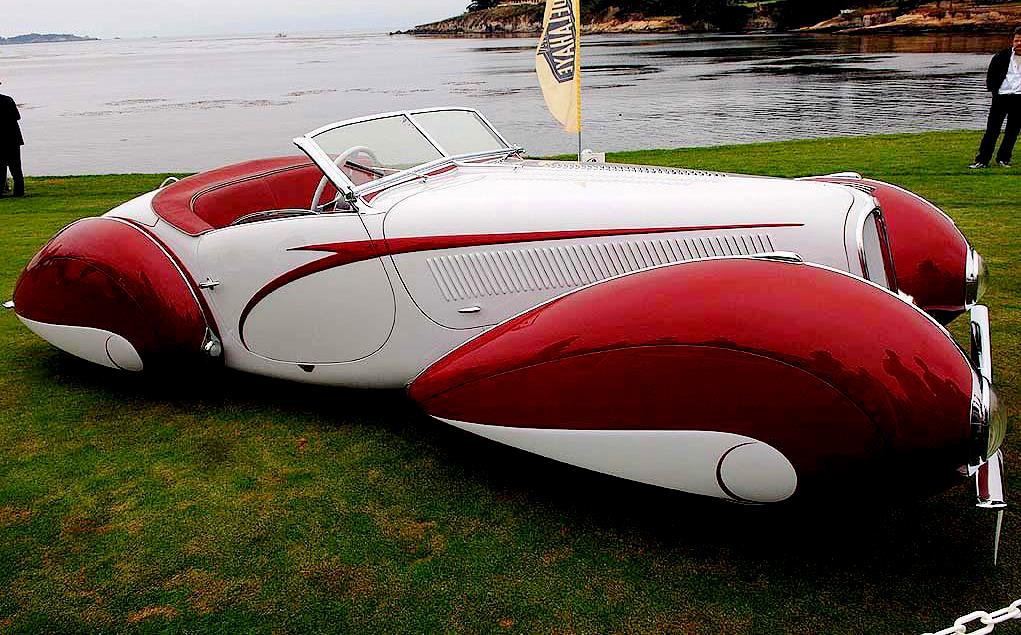 Delahaye 1938 135 MS torpedo roadstera designe beauty delahaye 135