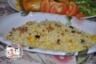 Dapur Mamasya: Menu dinner Nasi Mandhi