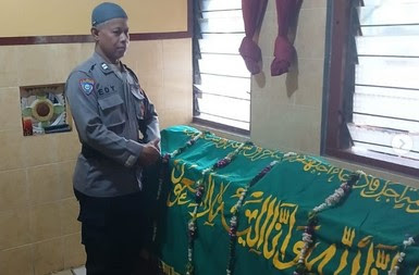 Polsek Mantrijeron Gelar Popkema di Rumah Duka Pugeran