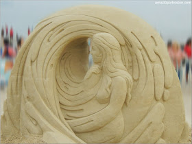 Esculturas de Arena de Revere Beach: Sue McGrew