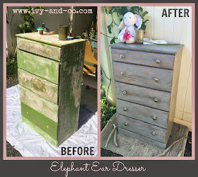 grey and pink girls wood dresser elephant ear brushed nickel knobs