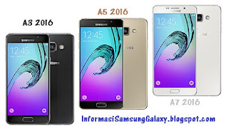 Samsung A series (2016): Galaxy A3 vs A5 vs A7 Harga dan Spesifikasi