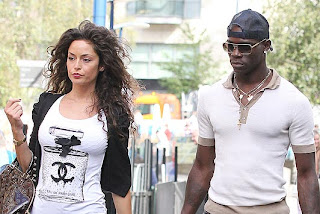 Mario Balotelli Girlfriend Raffaella Fico 2012