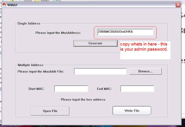 bm622i 2011 admin password generator