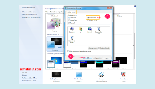 cara mengembalikan recycle bin yang hilang windows 8