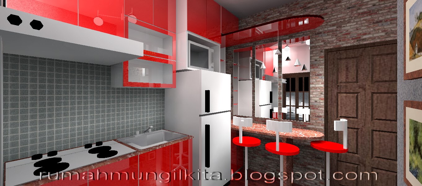 Desain Dapur Bata Ekspos Desain Rumah