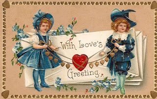 Valentine Greeting Postcard