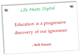 education is progress discover of ignorance