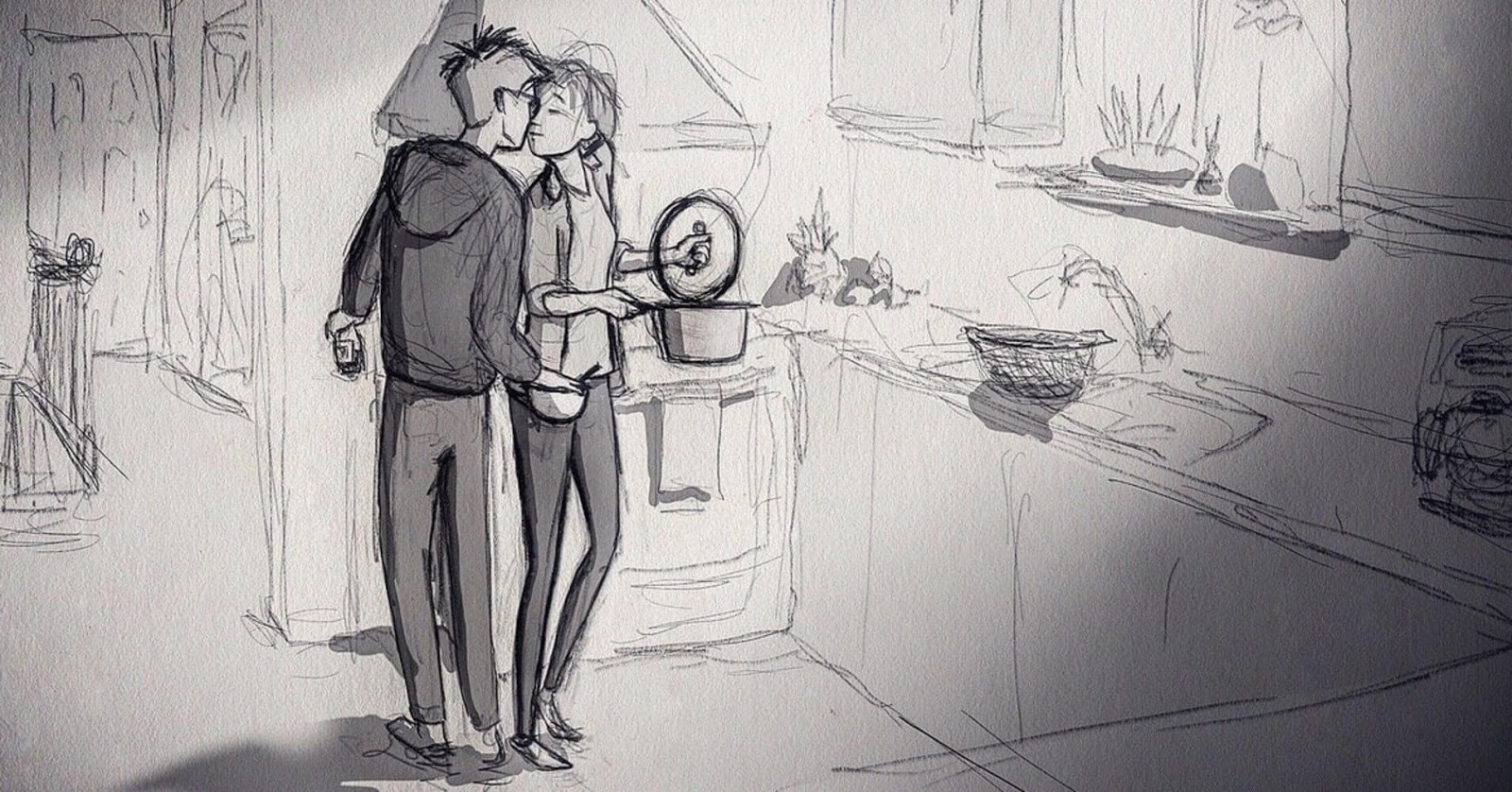 Artist Draws Emotional Illustrations Of His Life With His Wife And Children