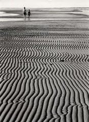 Ludwig Windstosser - walk at low tide - 1957