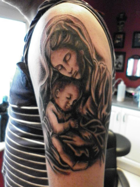 Virgin Mary Tattoos