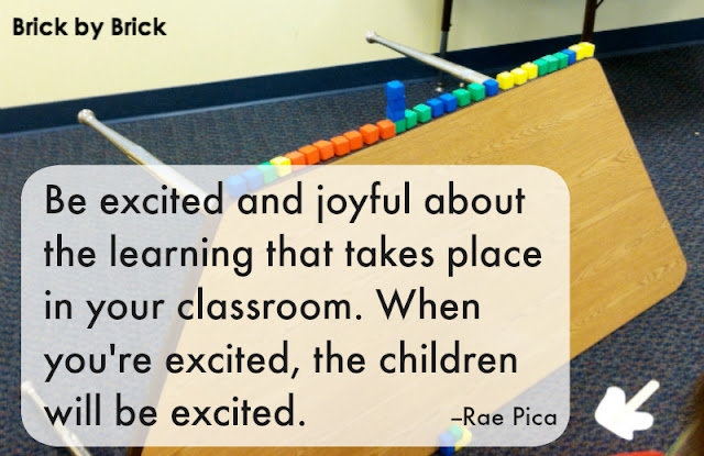 Brick by Brick: Excited and Joyful About Teaching (Pica)