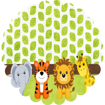 The Jungle:  Free Printable Labels or Toppers.