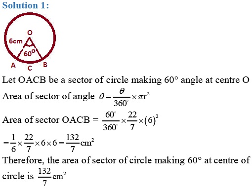 Class 10 Areas related to circles Ex 12.2