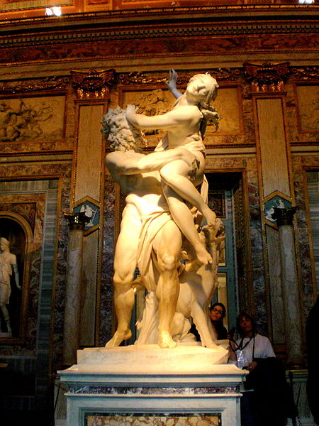 bernini apollo and daphne sculpture. Statue Apollo and Daphne.