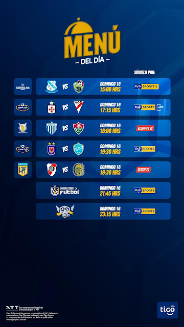 Tigo sports Bolivia 16 de Octubre