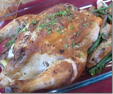 Garlic Roasted Chicken