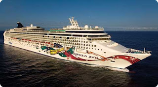 Norwegian Cruise Line's Norwegian Jewel Makes an Unexpected stop In Norfolk Virginia