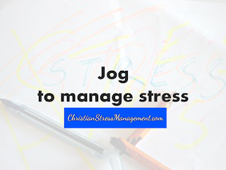 Jog to manage stress