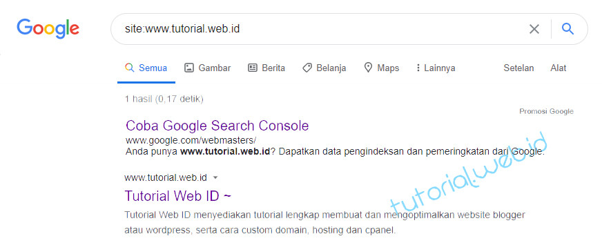 Cara Mendaftarkan Blog ke Google - Tutorial.web.id